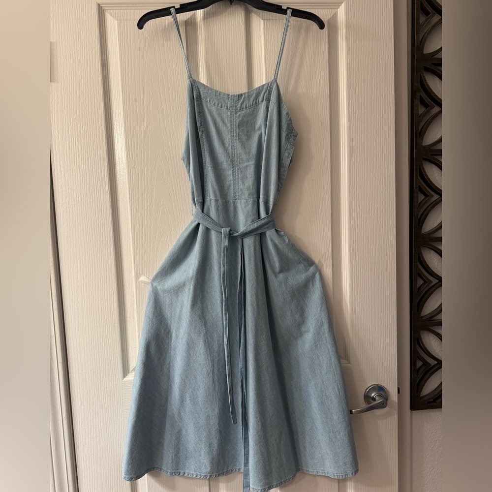 Ag Adriano Goldschmied Chambray Dress.